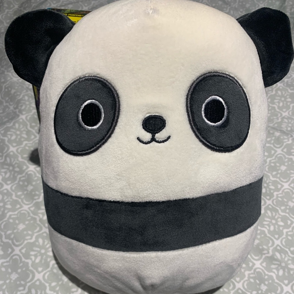 BNWT Stanley panda bear squishmallow
